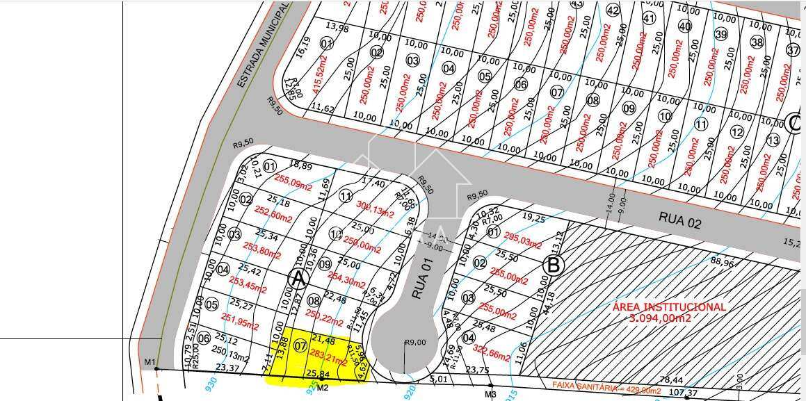 Lote à venda em Monte Sião, Alpes de Monte Sião, 283m² - Évora Imóveis