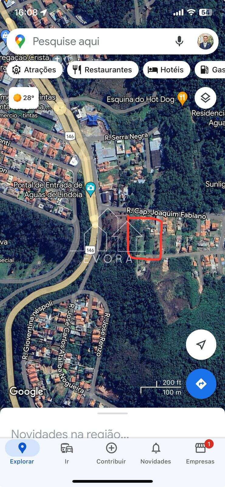 Lote à venda em Monte Sião, Parque das Fontes, 574m² - Évora Imóveis